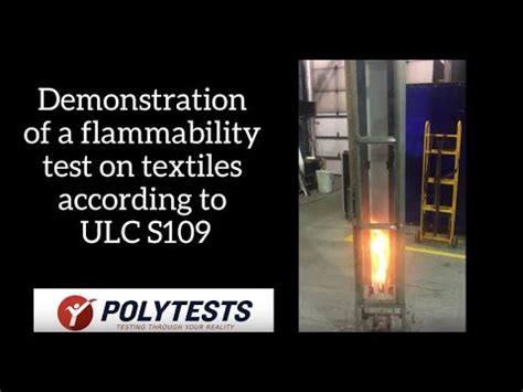 can/ulc-s145|Flammability Testing of Materials .
